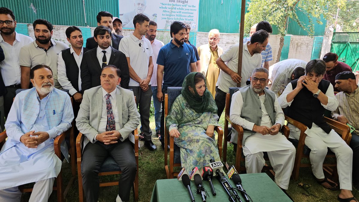 J&K PDP tweet media