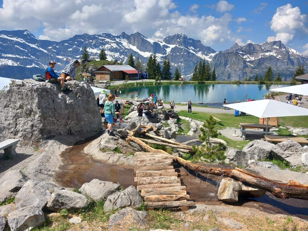 juiz_nidwalden's tweet photo. Eine Holzkugel und los geht das Abenteuer! 🟤
Der #Holzkugelpfad führt vom Ristis über den Panoramawanderweg hoch bis zum #Härzlisee. Die sechs Bahnen bieten viel Action und Spass für die ganze Familie.
#Wassertipp #Engelberg #Switzerland https://t.co/ghtRezRKlP