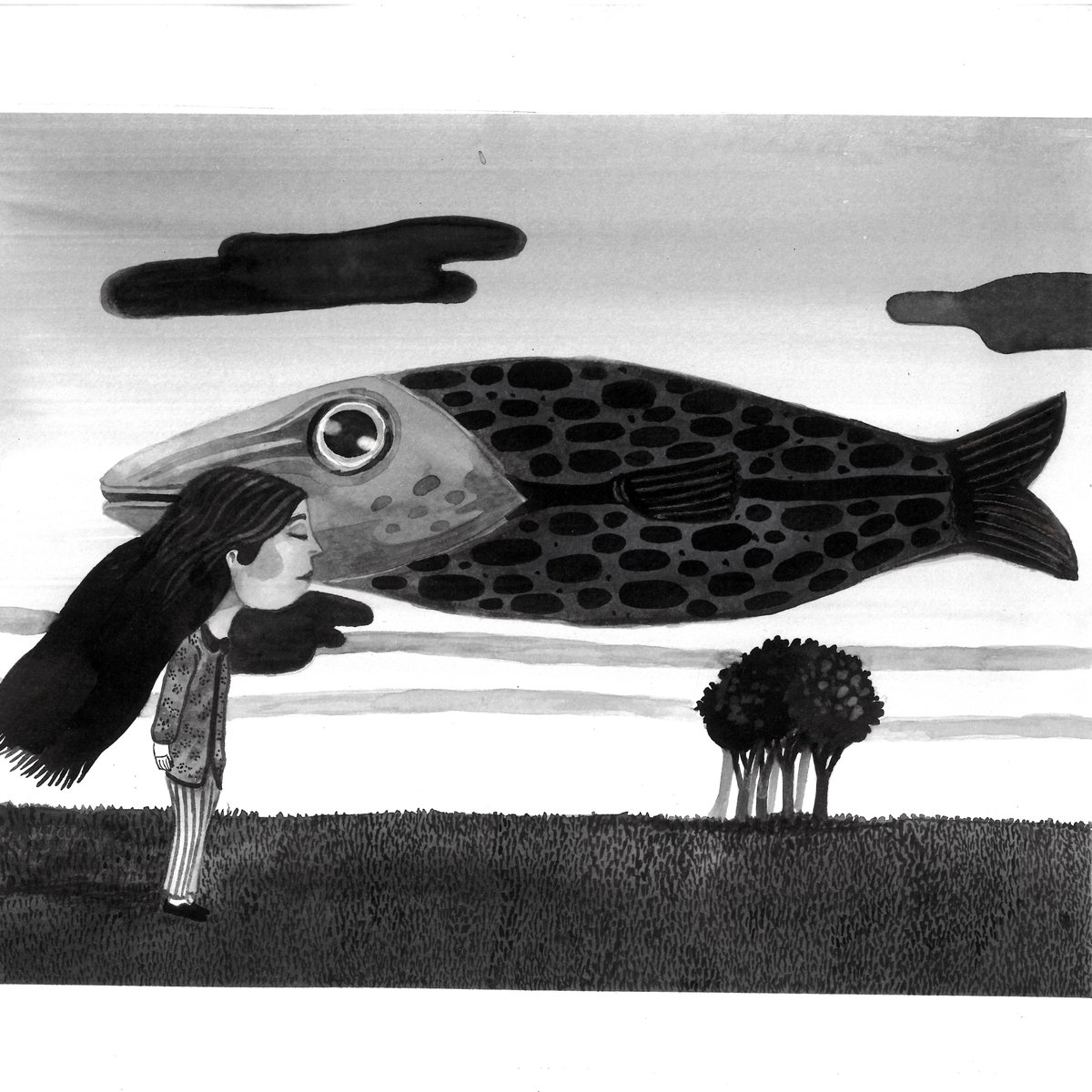 Hi frienSsSs😌

The Wisper Of The Fish🐟#objktcom 

2 Ed 🐠10 #tez

🔗objkt.com/tokens/KT1PsDB… 

#NFT_Shill #Monochrome #AnisSharifi #blacknwhite #black #white #objktnft #objkt #NFTdrops #nftarti̇st #PhysicalArt #Watercolour #nft #NFTfam #NFTCommunity #nftcollectors #AnisSharifi