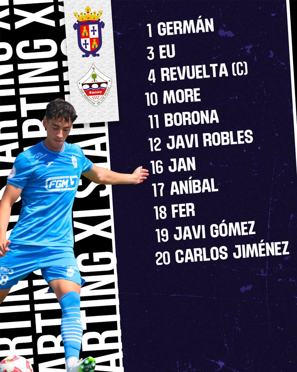 Este es el 11 para el amistoso ante el Sanse 🔛🤍

#SoñamosDespiertos
#VamosIllescas