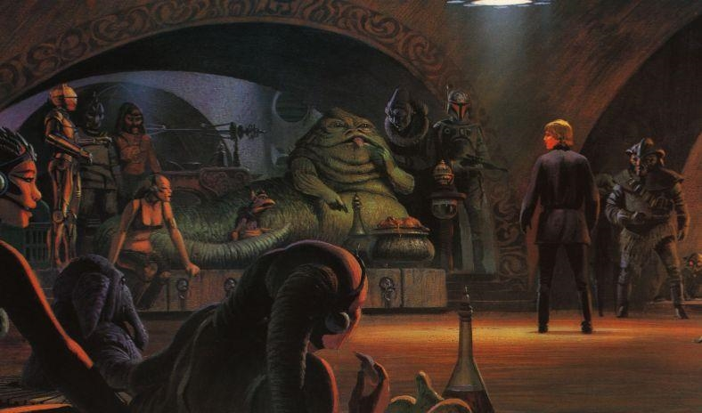 pequeclonsw's tweet photo. ❝¿Quién es quién en el Palacio de Jabba?❞

El tropel de alienígenas que vemos en el Retorno del Jedi, trascendió a la pantalla en su momento y en décadas posteriores. 

Veamos si los conoces a todos... 🧵
(Y atentos a qué fue de ellos al final del hilo) https://t.co/7G0is6wgAg
