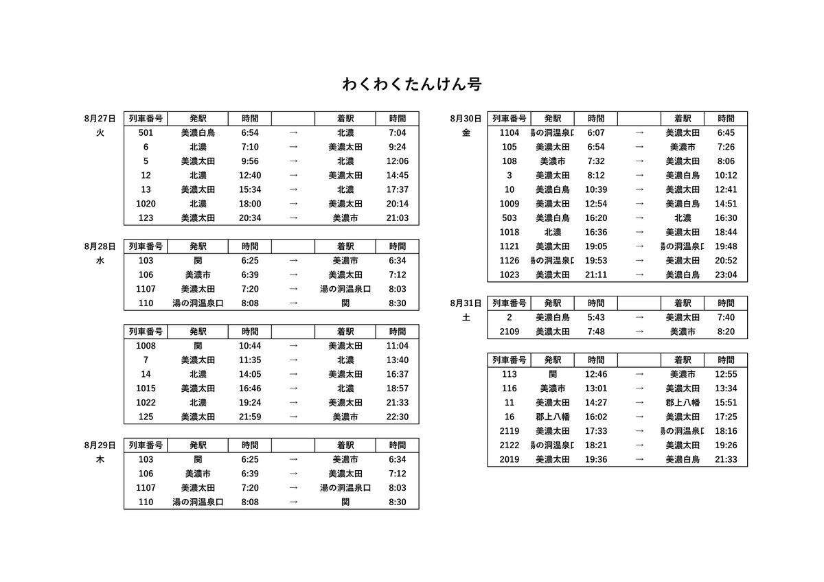 アテンダントの松ヶ﨑です！ ＃食品サンプル列車 ＃わくわくたんけん号