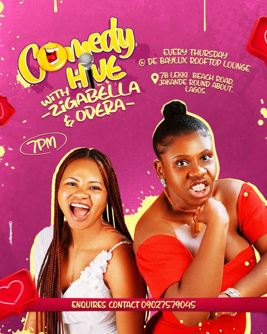 WTFSCOMEDY's tweet photo. COMEDY CLUB

Comedy Hive with @zigabella x @oderie 

#wheretofindstandupcomedy https://t.co/YSTtw5O41M