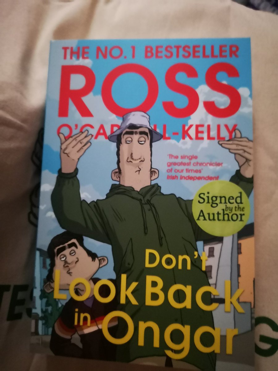 Hugheslander81's tweet image. #DontLookBackinOngar Just arrived 🎉 The last of the RO'CK series. Thanks @AkaPaulHoward for 24 years of chronicling this Totes Ledgebag @RossOCK.  Yeah, no, it's definitely, *definitely* been an incredible, I want to say - odyssey.