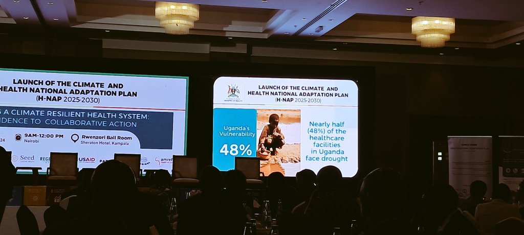 pkagurusi's tweet photo. Today, I am delighted to represent @Amref_Uganda @Amref_Worldwide at the launch of the @MinofHealthUG #HNAP with @RockefellerFdn @USAID @ClintonFdn @WHOUganda @PathfinderInt https://t.co/fmX8Zg7sdP. Our team is committed to #climatesmart programmes and collaboration for change. https://t.co/K5x7kez8t1