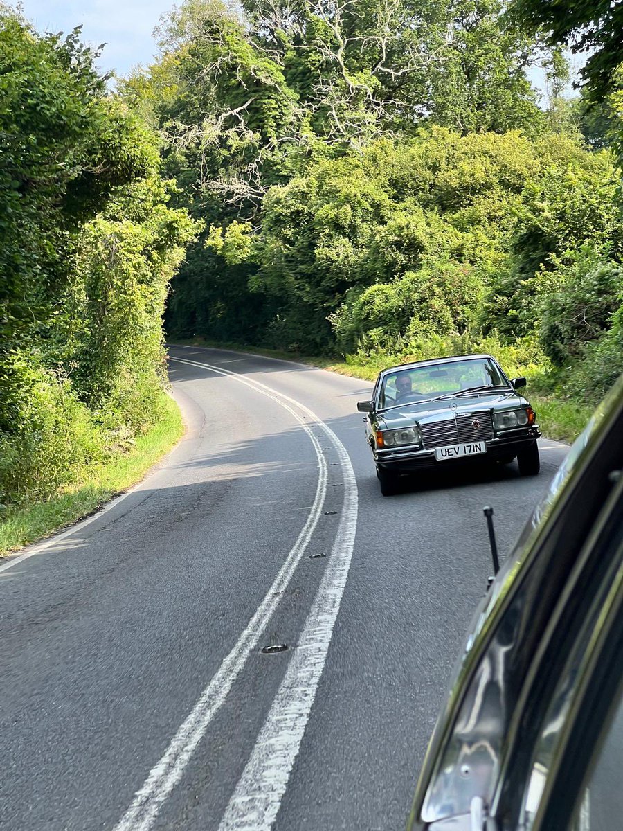 LUDEN Automotive (@ludenclassics) on Twitter photo A rolling shot of <a href="/peter_grunert/">Peter Grunert</a>
One of my favourite parts of the drive down to Goodwood was when it was just these two cars on a nice bit of road. A rolling shot of <a href="/peter_grunert/">Peter Grunert</a>
One of my favourite parts of the drive down to Goodwood was when it was just these two cars on a nice bit of road.
