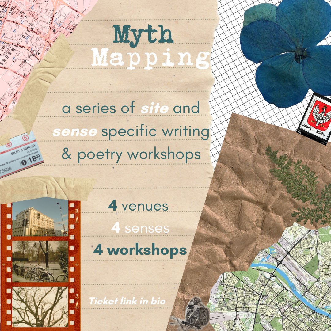we are starting a new exciting project which will span over 4 months and move across the city of Warsaw, exploring the different districts and unearthing myths, come join us and book tickets here: 
eventbrite.co.uk/e/mapping-myth…