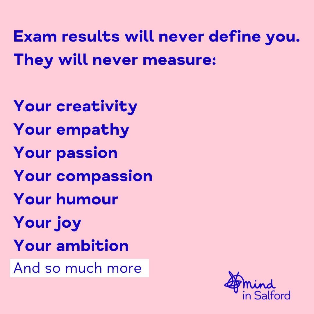 All the best to those who are getting their GCSE results today. 

Remember this: exam results will never define what you are capable of achieving. 

This is only one chapter of the book.
