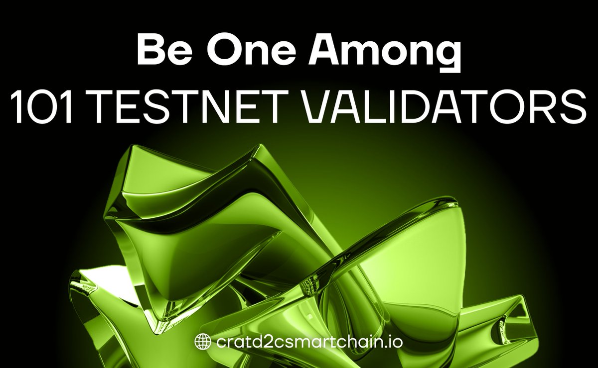 CratD2C's tweet photo. 🎆🥳🎆ACTIVATE SUCCESS🎆 🥳🎆

SLOTS ALMOST FILLED-UP !

Be selected as one of the CratD2C TestNet Validators in our Delegation Foundation Program. Receive 100k TestNet Coins and share in the Validation Pool Rewards, including Block Rewards, Transaction Fees, and Stake Pool Rewards on the TestNet Blockchain. Transit your earnings 100% to Mainnet.

As a chosen validator, you'll also become an Official Ambassador for our Indigenous eMarket Portals upon their launch. Slots are filling up fast—seize this opportunity now!

OFFER INSIDE HERE🔜 https://t.co/Fotj6eR9qR