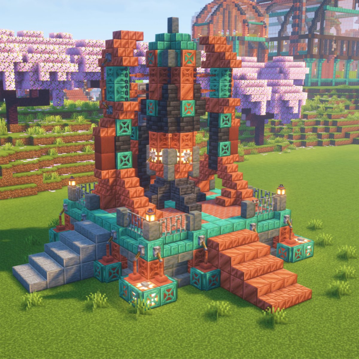 MC_EnchArch's tweet image. Steampunk Rocket Launcher

More videos on my youtube channel.

youtube.com/@EnchantedArch…
youtube.com/@Enchanted.Arc…

#minecraftbuildideas #minecraftinspiration #minecraft