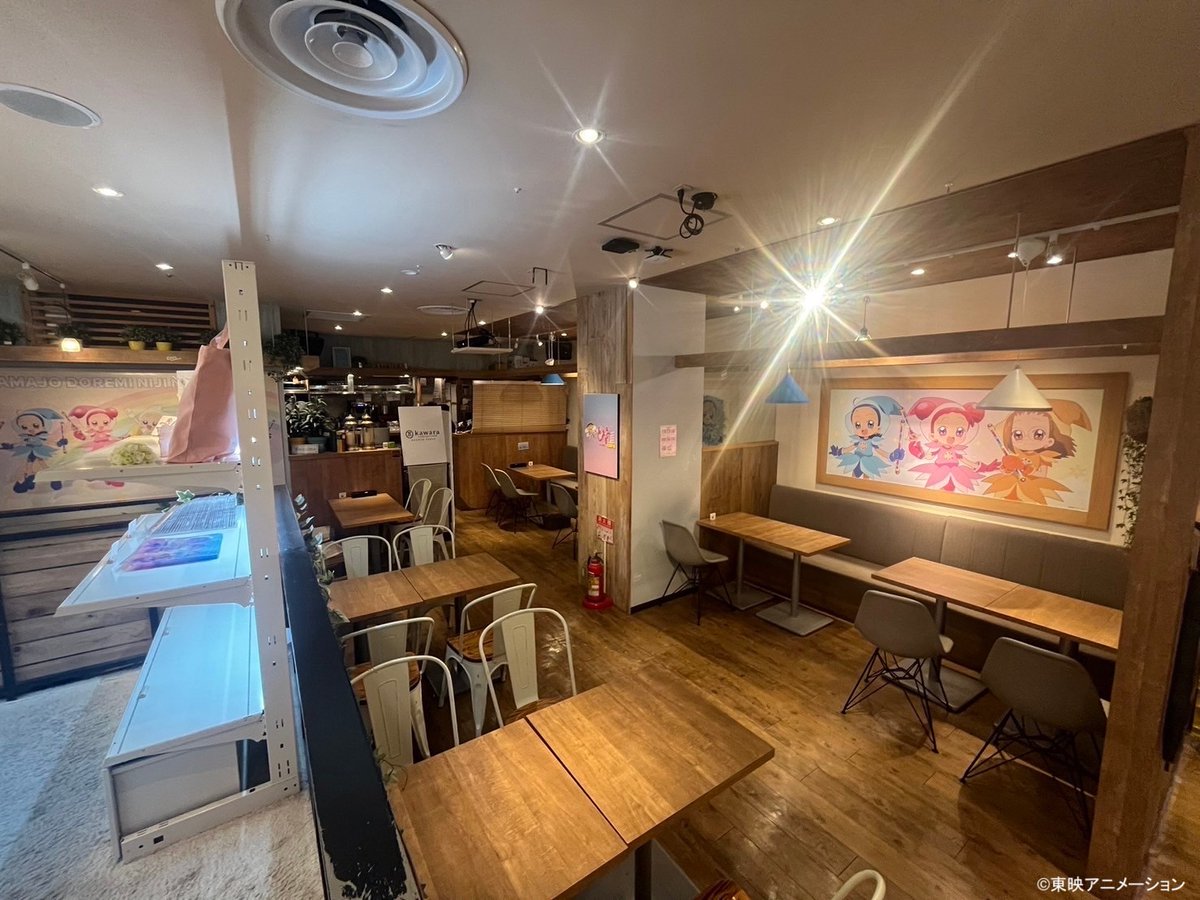 ojamajocafe's tweet photo. ／
「おジャ魔女どれみカフェ2024 ～虹の魔法～」
名古屋会場OPEN🎊
＼

名古屋会場／kawaraCAFE&amp;KITCHEN 名古屋PARCO店が本日OPENしました！
『おジャ魔女どれみ』のカラフルで華やかなメニューや店内装飾をぜひお楽しみください🎶

👇詳細はこちら
https://t.co/3Sc0ull5xG
#おジャ魔女どれみカフェ https://t.co/XF1zEBtYva