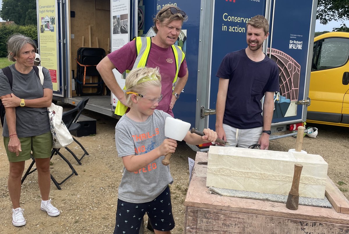 Join us at Bristol Cathedral today for Conservation in Action!

Meet the Cliveden Conservation Team, explore the Seafarers’ Chapel on guided tours, and try your hand at stone cutting. Fun for all ages—arrive early for your spot!

⏰ 10am-2pm
#BristolCathedral #Heritage #FamilyFun