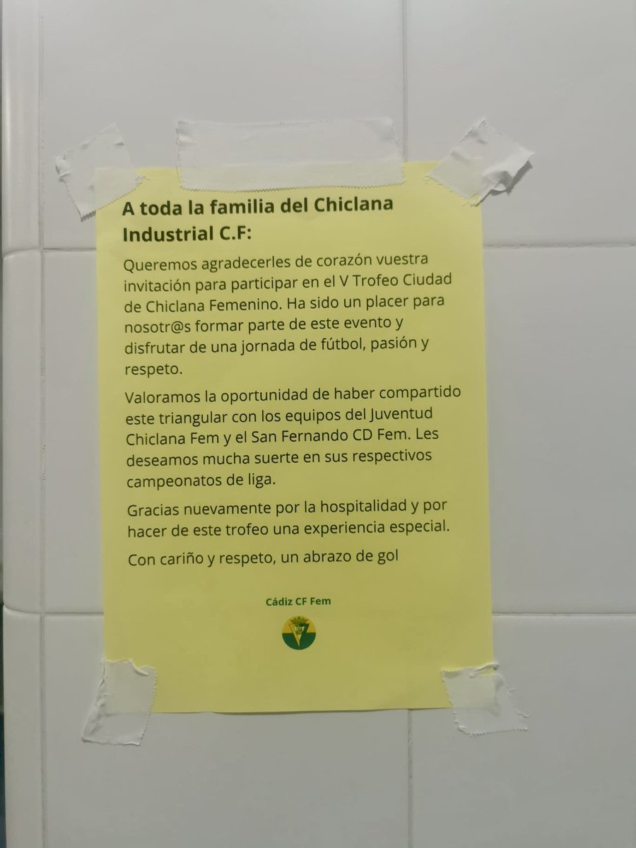 ¡Gracias <a href="/chiclanaind/">ChiclanaIndustrial</a>! 👏🏼