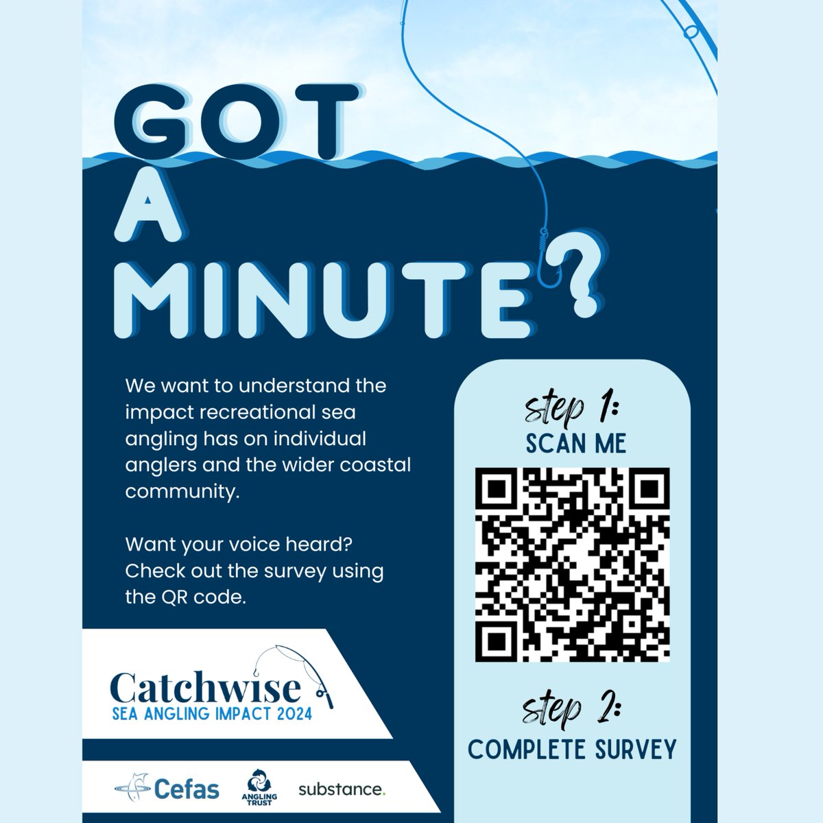 sussex_ifca's tweet photo. Help Catchwise with this year's #Seaangler #Survey 2024 which is designed to increase understanding of the profile of sea anglers in the #UK, and the social and economic benefits of recreational sea angling.
#catchwise #cefas #anglingtrust https://t.co/HWiWf8fH5M