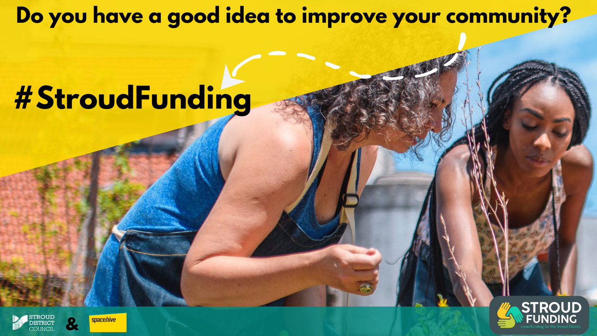 Stroud District Council announces a new community crowdfunding initiative - with £100,000 available for community projects  💷

Find out about how #StroudFunding could fund your project ▶ lnks.gd/2/2whRVL3