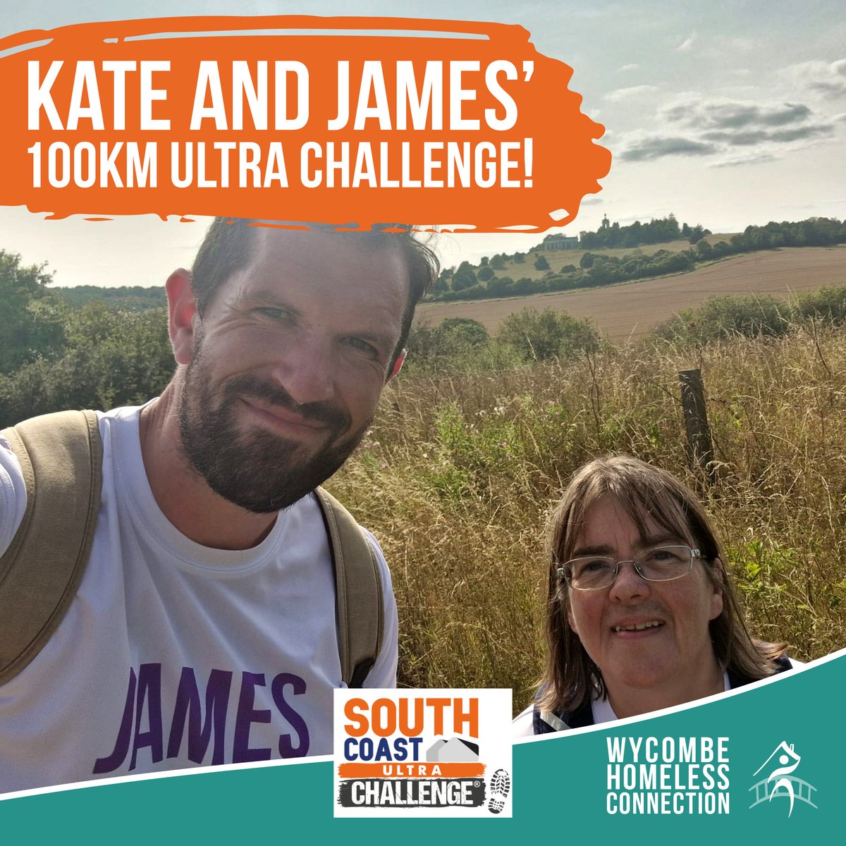 Wycombe’s hills made ideal training ground for Kate (our chair of Trustees) and James (our CEO) in preparation for the South Coast 100k Ultra Challenge on 7-8 September.

Please sponsor them on their epic challenge to raise money for the work of WHC:

justgiving.com/page/whcsouthc…