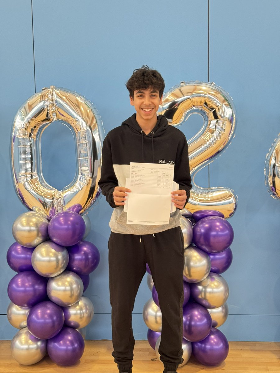 Congratulations Rayhaan! 

Science - 9
English Lit - 9
Maths - 9
RE - 9

We are so proud of you! In addition, congratulations on getting called up to compete in the junior world championships for Taekwando in October in South Korea!