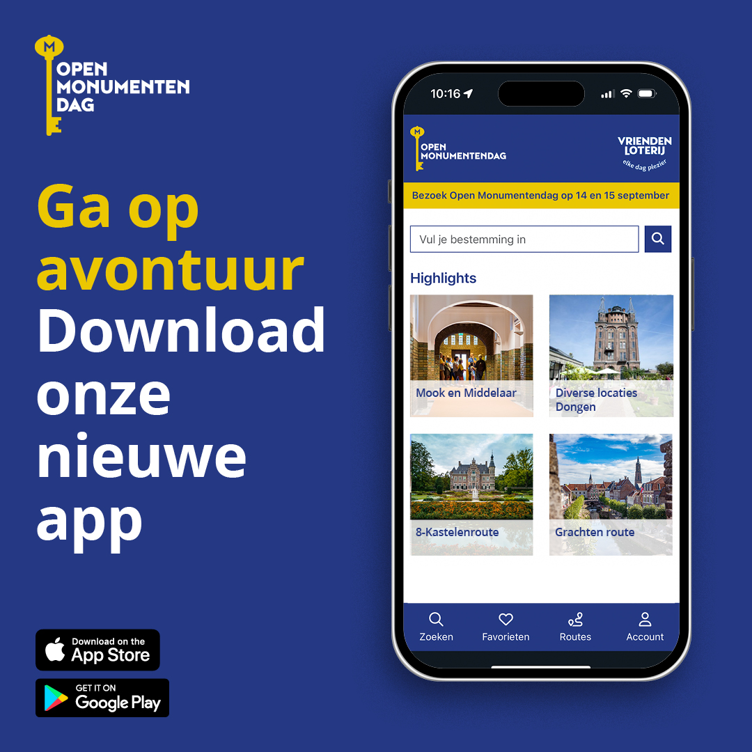 VriendenLoterij Open Monumentendag (@openmonumentdag) on Twitter photo Het thema van deze editie is 'routes, netwerken en verbindingen'. Wist je dat er ๐๐ถ๐ณ๐ฐ๐ฑ๐ฆ๐ข๐ฏ ๐๐ถ๐ญ๐ต๐ถ๐ณ๐ข๐ญ ๐๐ฐ๐ถ๐ต๐ฆ๐ด bestaan, zoals de Hanzeroute? Ontdek monumenten in Hanzesteden als Zwolle, Zutphen en Deventer en duik in dit rijke handelsverleden!
#OMD2024 Het thema van deze editie is 'routes, netwerken en verbindingen'. Wist je dat er ๐๐ถ๐ณ๐ฐ๐ฑ๐ฆ๐ข๐ฏ ๐๐ถ๐ญ๐ต๐ถ๐ณ๐ข๐ญ ๐๐ฐ๐ถ๐ต๐ฆ๐ด bestaan, zoals de Hanzeroute? Ontdek monumenten in Hanzesteden als Zwolle, Zutphen en Deventer en duik in dit rijke handelsverleden!
#OMD2024