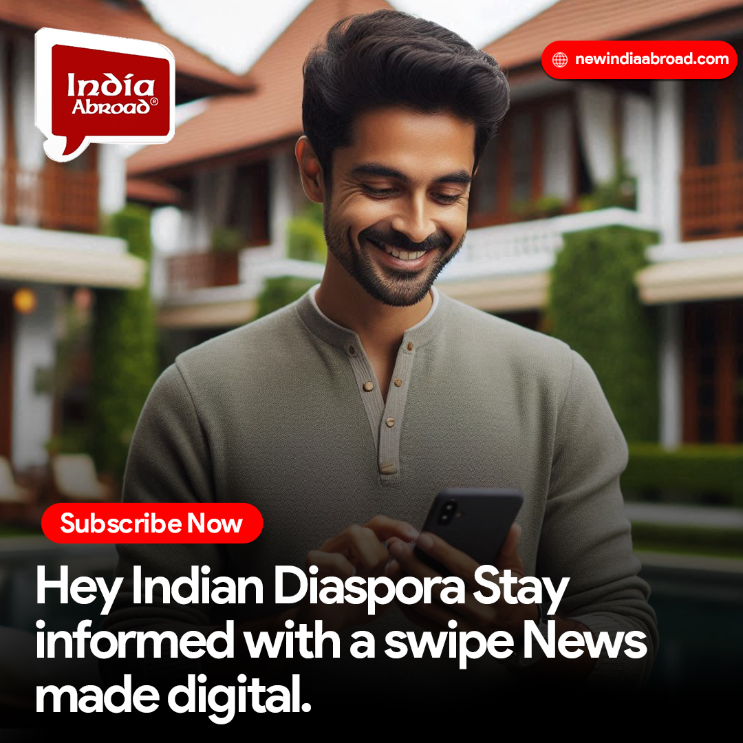 IndiaAbroad_'s tweet image. Stay updated with a swipe—New India Abroad brings you the latest news straight to your screen. Get fast and easy access to stories that matter to the Indian diaspora, wherever you are. With just a tap, you are always in the loop! #NewIndiaAbroad. #DigitalNews