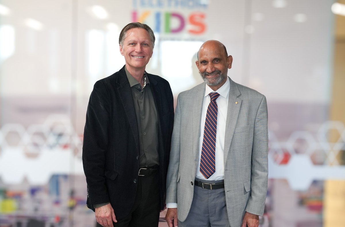 The Kids Research Institute Australia (@thekids_au) on Twitter photo Honoured to host <a href="/Science_Academy/">Australian Academy of Science</a> President Professor Jagadish at <a href="/telethonkids/">telethonkids</a> where he met with Executive Director <a href="/jcarapetis/">Jonathan Carapetis</a> and senior researchers to discuss our work in cancer, precision health, and malaria mapping. It was great to explore how our collaborative efforts Honoured to host <a href="/Science_Academy/">Australian Academy of Science</a> President Professor Jagadish at <a href="/telethonkids/">telethonkids</a> where he met with Executive Director <a href="/jcarapetis/">Jonathan Carapetis</a> and senior researchers to discuss our work in cancer, precision health, and malaria mapping. It was great to explore how our collaborative efforts