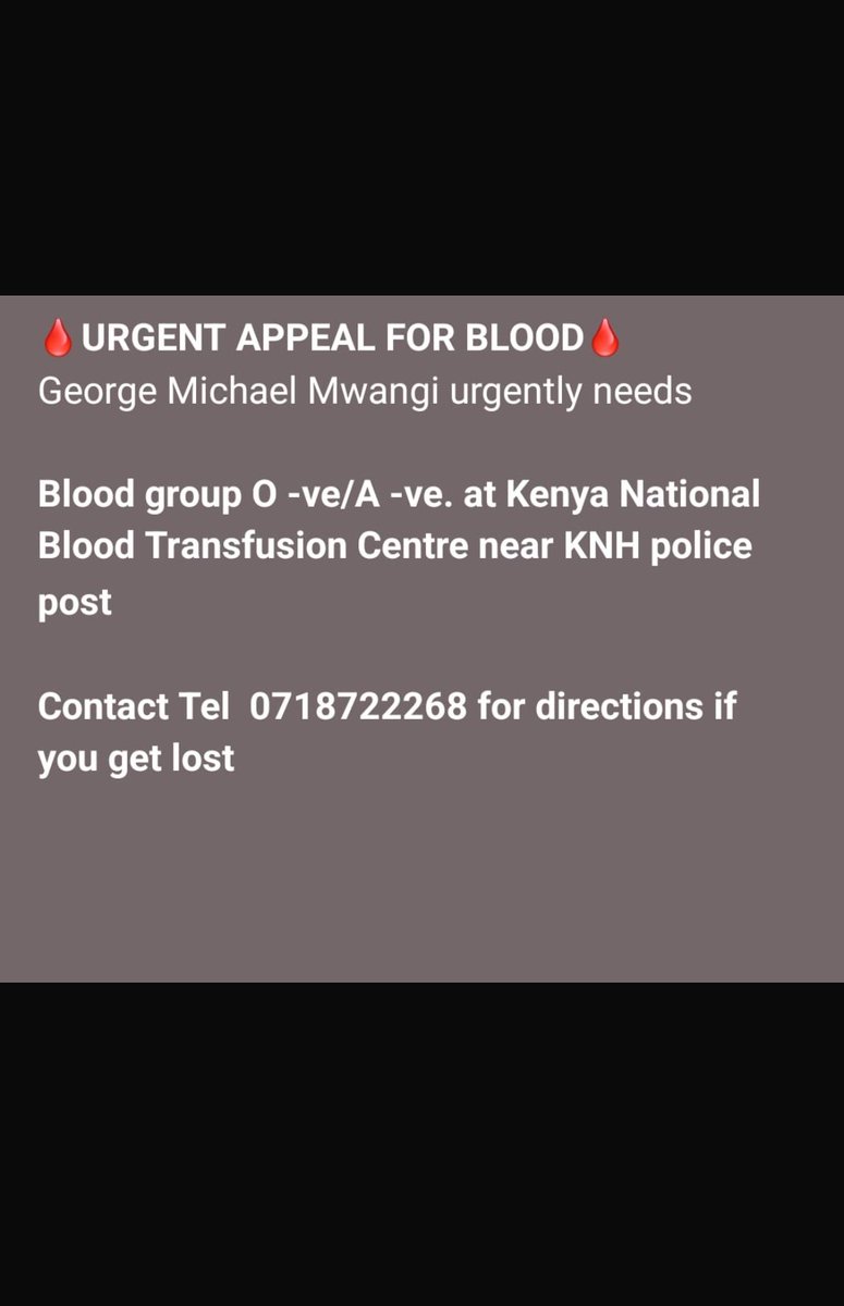 Cconcillier's tweet photo. #BloodDonation #helpneeded https://t.co/nY30r7VSCV