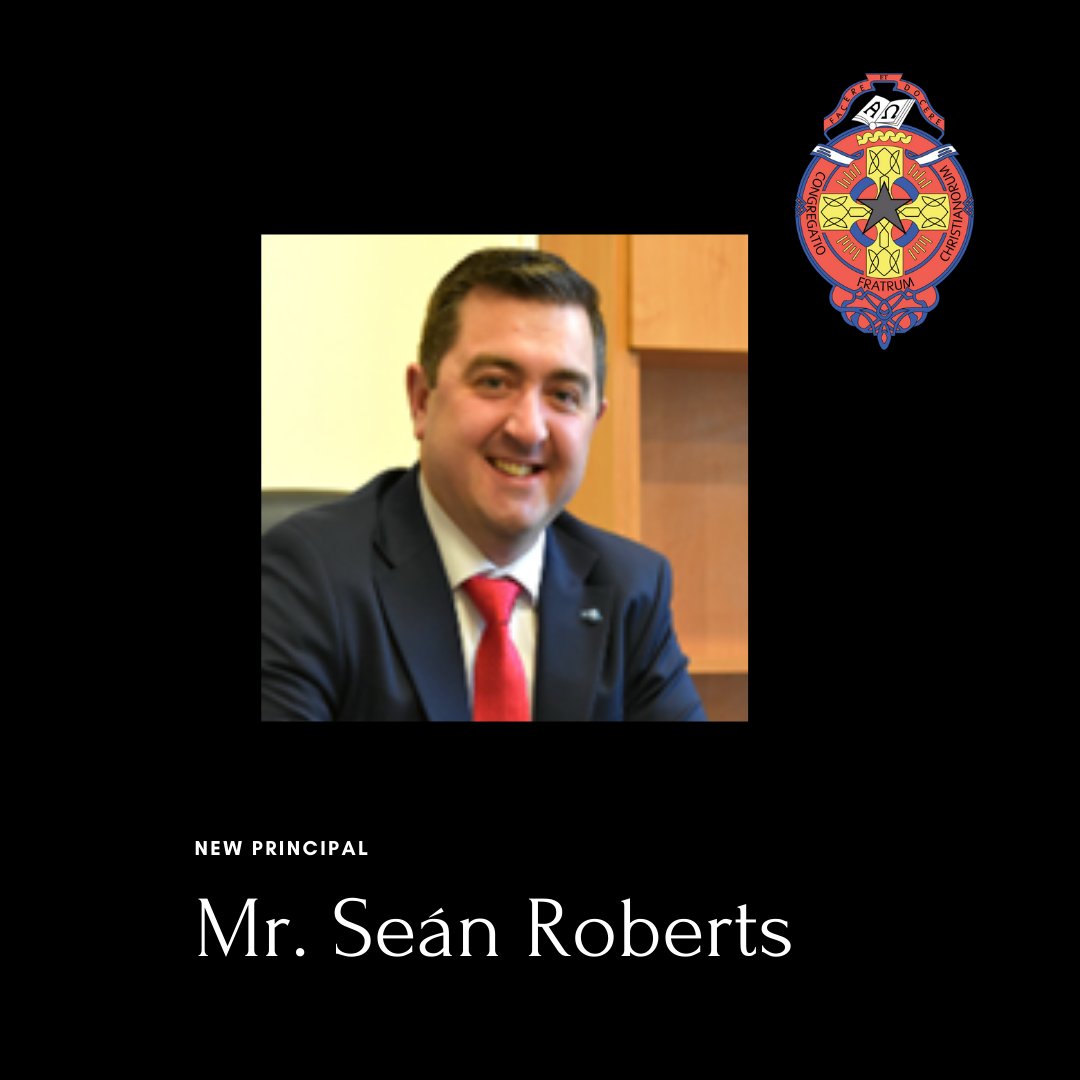 The Board of Management of CBS Charleville is pleased to announce the appointment of Mr. Seán Roberts as Principal of CBS Charleville Secondary School. Mr. Roberts has been Deputy Principal of CBS since 2022 and Acting Principal since January 2024.