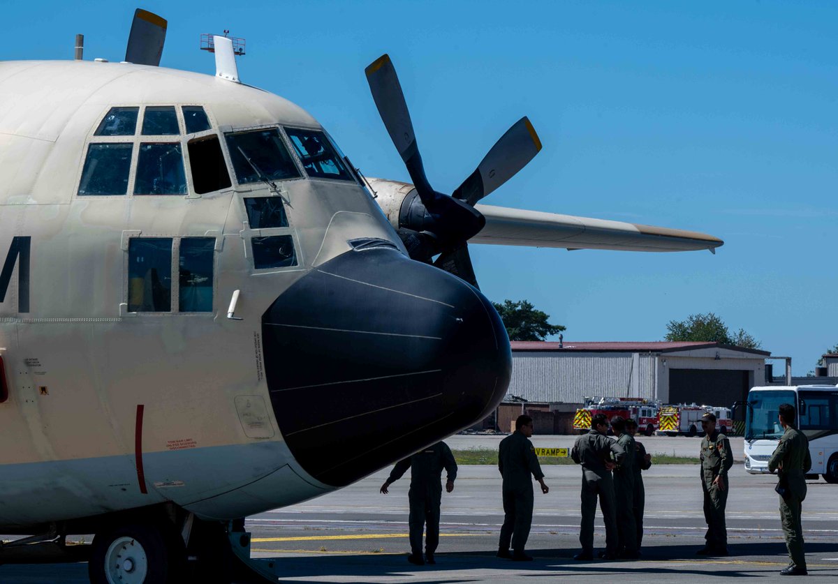 USArmyEURAF's tweet image. #ArcaneThunder 24 is officially "in the books," but we'd be remiss if we failed to thank our #Moroccan #Partners for the great #training these past few weeks in Agadir, Morocco.

They even gave our @USArmy #Soldiers with the 2nd MDTF a ride back to their home station of Germany.