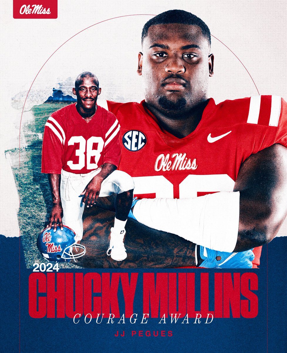 Introducing your 2024 Chucky Mullins Courage Award Winner!

#HottyToddy