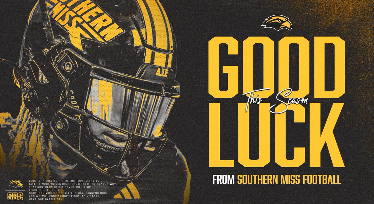 CamLockedUp's tweet photo. Love from usm 🟡⚫️ @_USMrecruiting @WilsonDwike @landon83smith https://t.co/PAT4mlsEa5