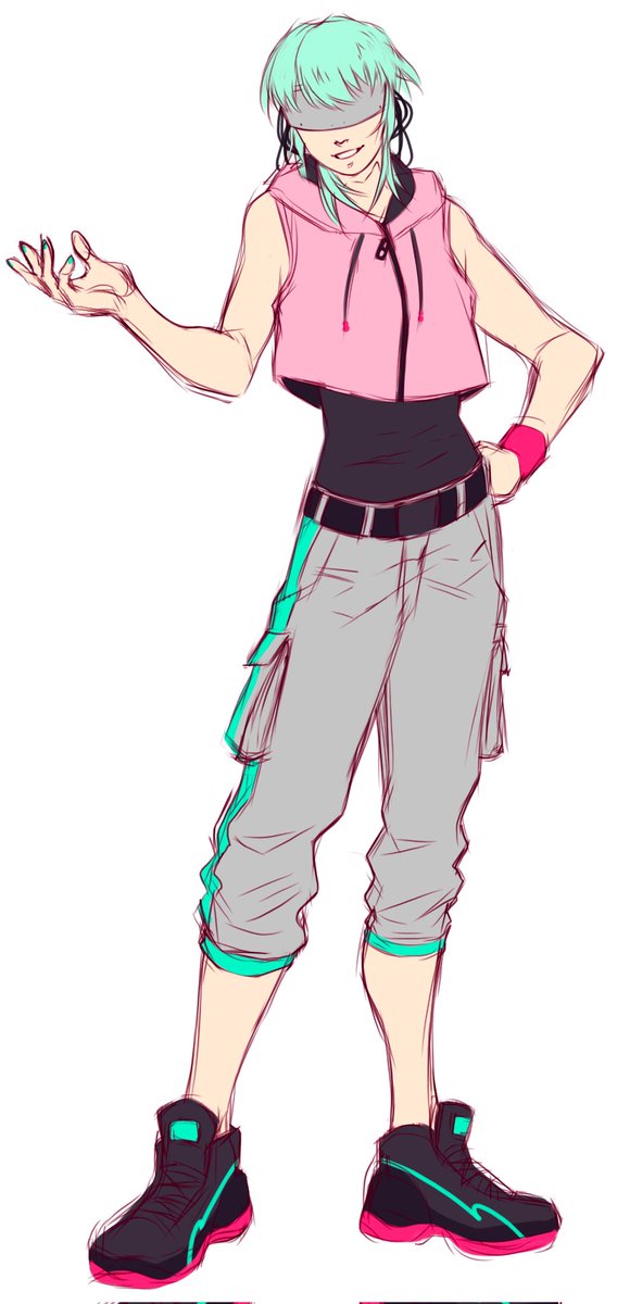cat_in_yami's tweet photo. New character for a cyberpunk-themed DND campaign... He is just a helpful little android 🥺

#dndcharacter https://t.co/BrsJ82Mq2x