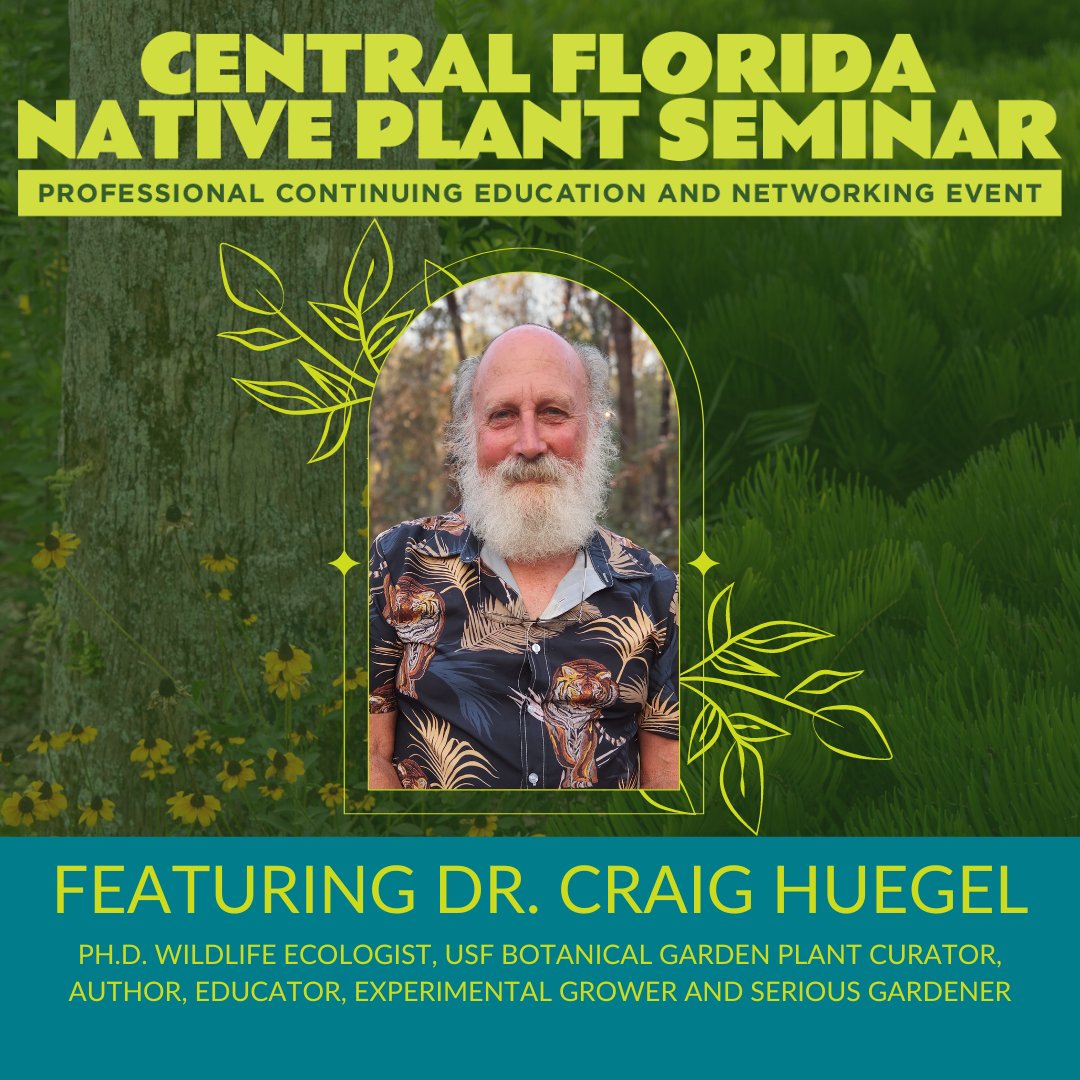 Nursery Growers: Looking to expand your native plant inventory? Discover plants you aren’t growing but should be! Space is limited, so register soon. Check fannseminar.com for more details.

#CFLNP #NativePlants #WholesaleGrowers