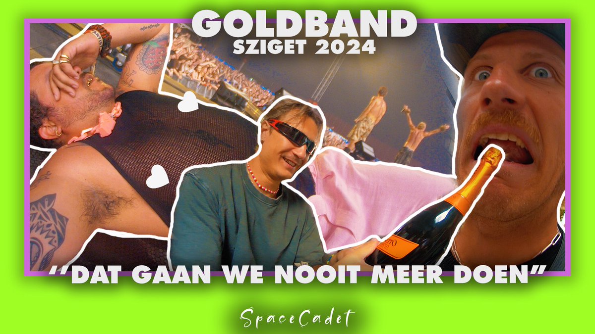Goldband x Spacecadet op Sziget was een avtonuurtje to say the least🛸

youtu.be/qp2A-hVdtZc?si…