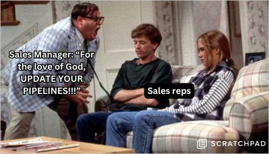 Fix the link between sales reps &amp; leadership with Scratchpad 🤝
