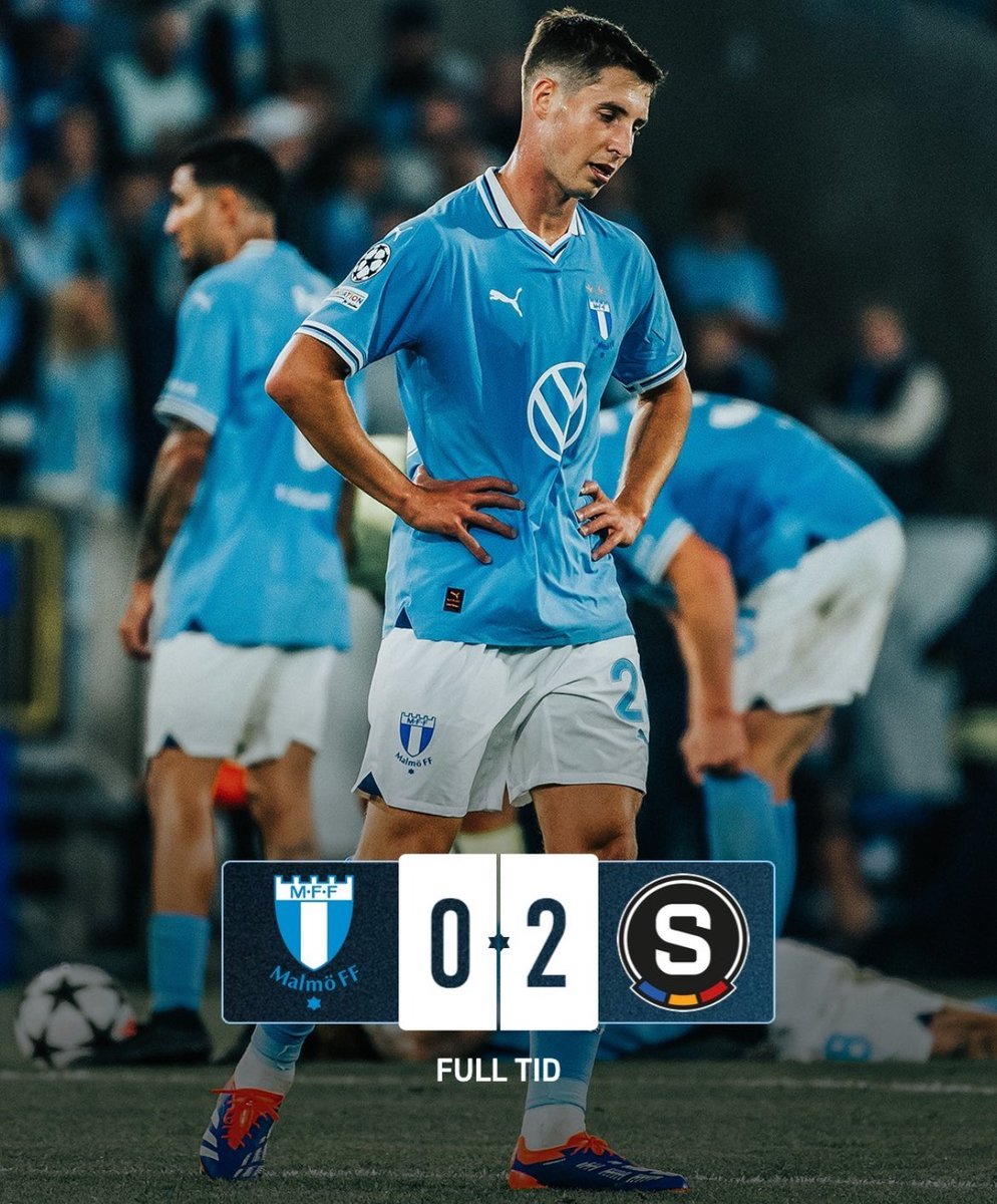 GamleVikinger's tweet photo. Champions League Kvalifisering - Playoffinale 1.kamp

Malmö - Sparta Praha 0-2

Lasse Berg Johnsen spilte hele kampen for Malmö

Markus Solbakken satt hele kampen på benken for Sparta

Lasse Berg Johnsen spilte en enorm kamp i går og ble kåret til banens beste av @FotMob https://t.co/6y8q4J5vTr
