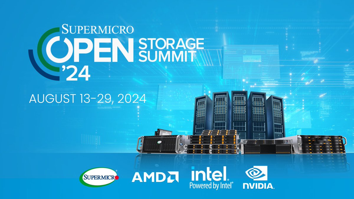 theCUBE's tweet image. Tune in to #theCUBE’s live broadcast of Day 5 from Supermicro’s #OpenStorageSummit 🎬

Enter into the world of software defined storage that’s been using both scale-up and scale-out architectures for optimal designing. Join our research analysts in this session, as we gather…