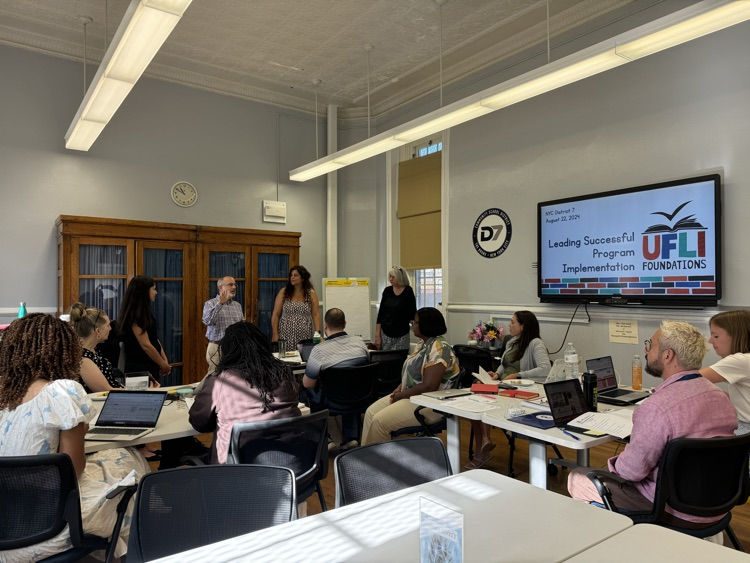 Csd7Bx's tweet image. @csd7bx is thrilled to partner with @ufliteracy UFLI for our foundational reading skills program. Our leaders are spending the day studying program implementation with Doctors Holly Lane and Valentina Contesse! #NYCReads