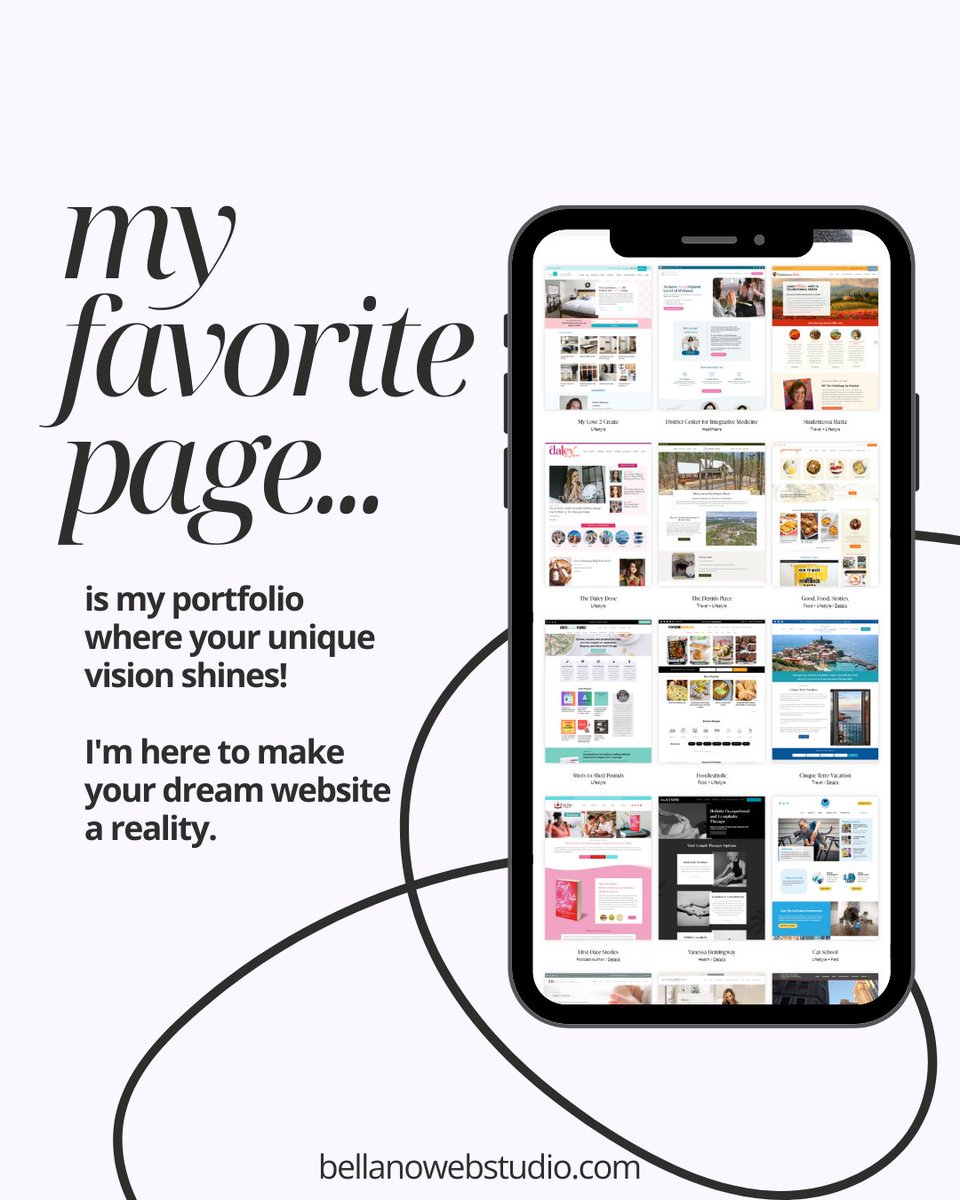 BellanoStudio's tweet photo. Does your website need a personality transplant? Ditch the cookie-cutter look and make it 100% you! Every website I design is like a one-of-a-kind to reflect the vision of each client. 🌟 My portfolio is full of stories brought to life on the web—yours could be next! https://t.co/YqB4PI5LKv
