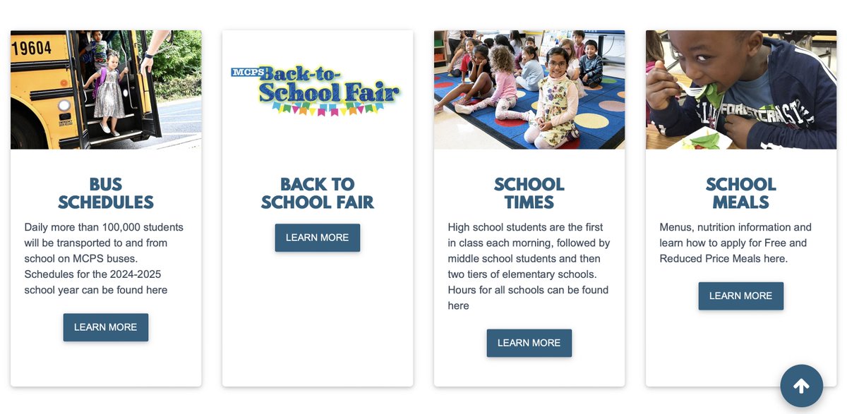 Need info on bus schedules, school meals and start times? Check out our user-friendly webpage for everything you need to know so you're ready for the first day of school: mcpsmd.info/3WQV4jy.
