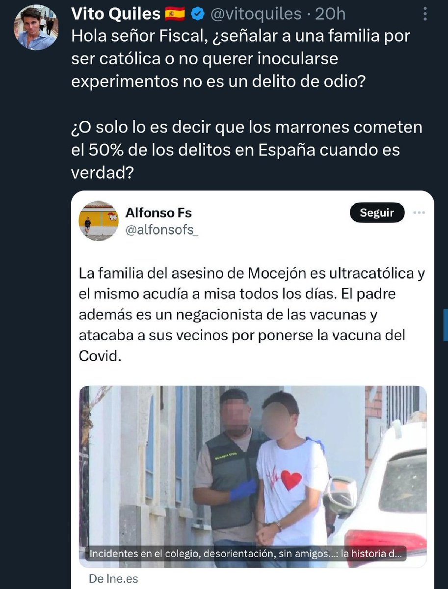 Negacionistas Out of Context tweet media