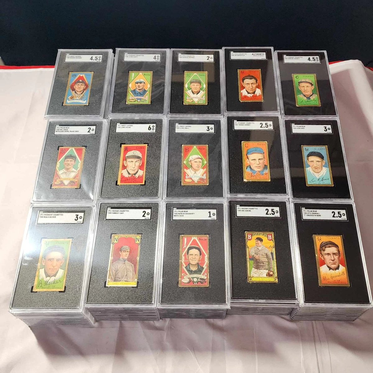 iconsportsUS's tweet photo. Putting all kinds of T205's onto Ebay this week!
https://t.co/ODEMWfGZjz
#t205 #t205goldborder #tobaccocards #prewarbaseball #vintagecards #deadballera #thehobby https://t.co/KM5ZyOrQOK