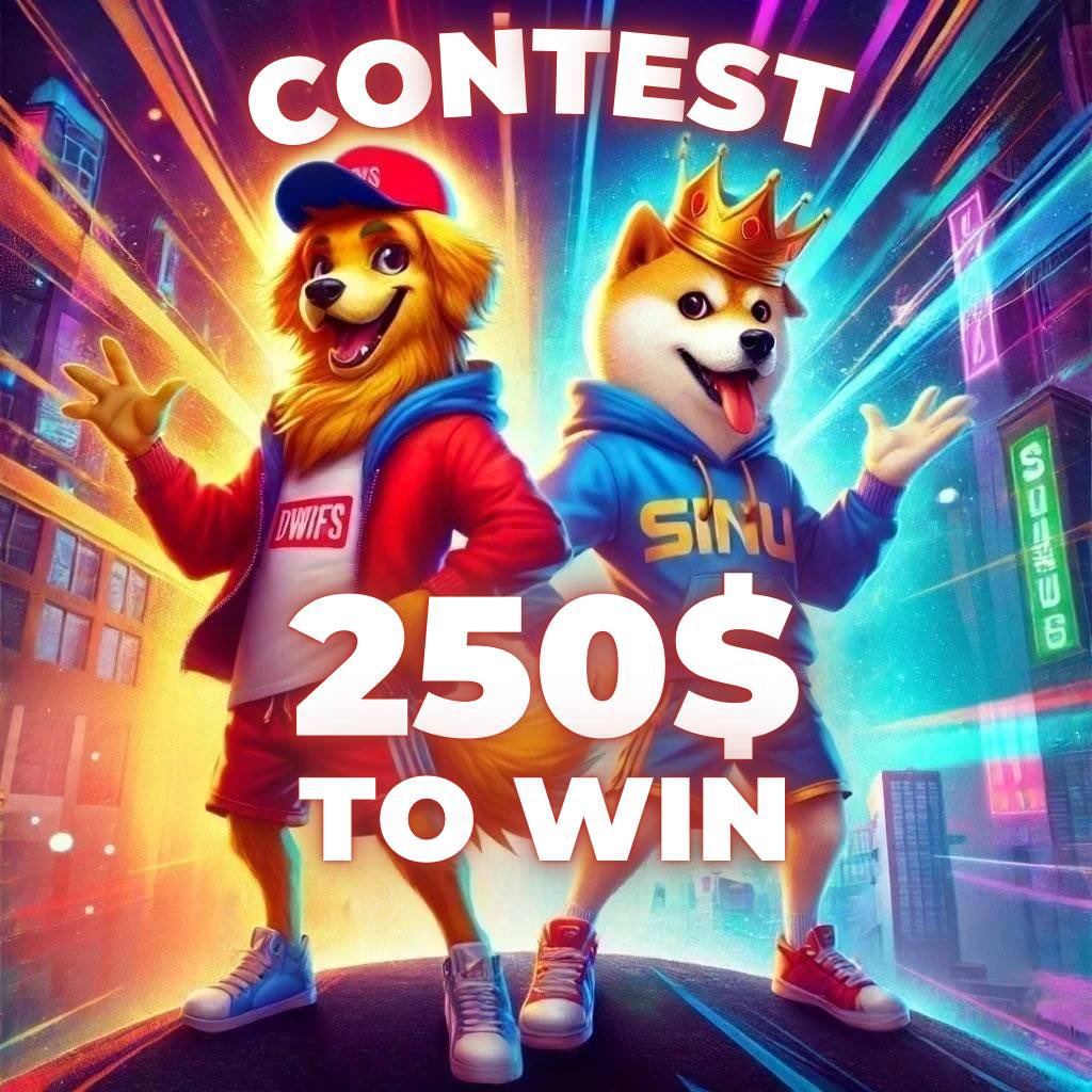 🚀 Join the Ultimate Referral Contest! 🚀

🎉 Hosted by #DogWifShorts &amp; @stitchinusol , this 10-day event gives you the chance to win a share of our $250 prize pool! 💰
Follow the link: t.me/dwifs_bot

#Giveaway #CryptoCommunity #Blockchain #DWIFS #SINU #ReferralRewards