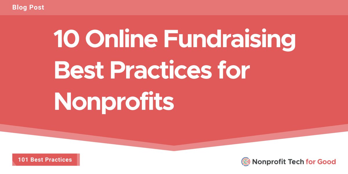 Did you know the first "Donate Now" button was released in 1999? However, the online giving process can be more complicated than it should be. <a href="/nonprofitorgs/">Nonprofit Tech for Good</a> shares 10 online fundraising best practices for nonprofits. Read here: buff.ly/3j6aD4f