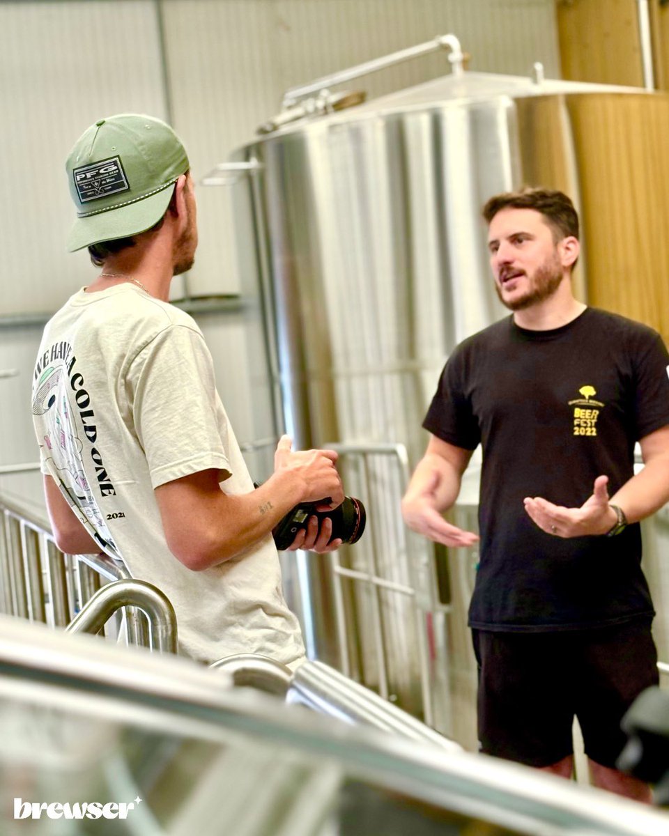 📸 It’s not often you see me on the other side of the camera. 

I absouley love getting to visit breweries and learning aspects of the brewing process. 

Shout out to Head Brewer Dan from <a href="/quantock/">quantock</a> teaching me about YAKIMA CHIEF HOPS DYNABOOST, A FLOWABLE WHIRLPOOL EXTRACT TO
