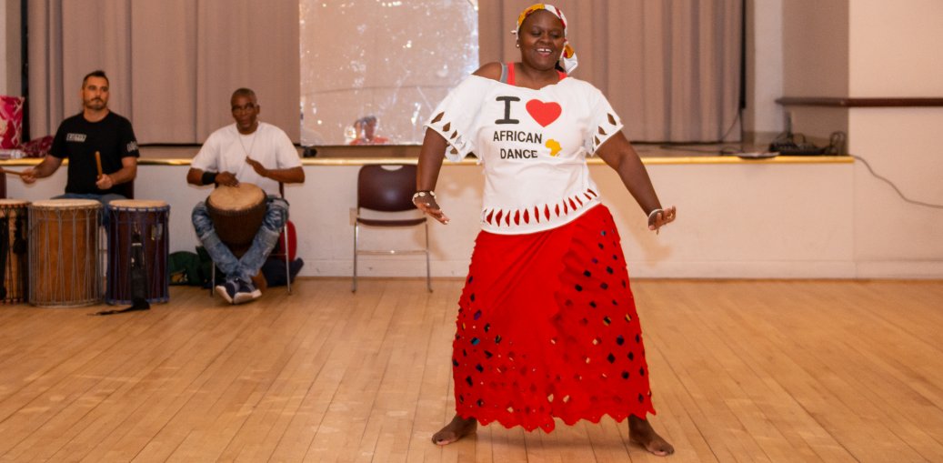Join us in the Century Center on Friday (8/23) from 730-9pm for the West African Jam! Exciting workout with adapted dance movements from various regions of West Africa. Modified for all fitness levels! $3 cash per person at the door. Instructor: Natikwa Gonzalez.