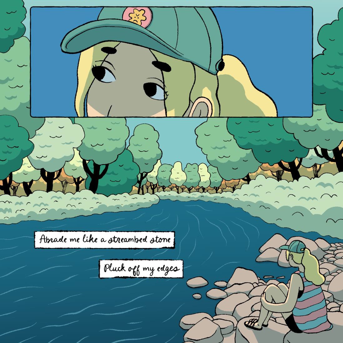 PatchworkZine's tweet photo. Here are some snapshots from our new issue: @nurschuba does a comic based on poem by with @SpaceWhaleRider (Adeene Denton).

Experience the full comic in our new issue! Link in bio.

#comics #comiczine #patchworkzine #sequentialart #geology #sedimentation #clipstudiopaint #CSP https://t.co/PYuGjld8XP