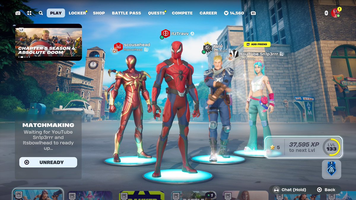 I GOT THE IRON SPIDER SKIN EARLY