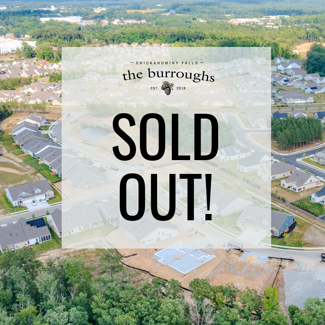 You did it! We opened our new section at The Burroughs at Chickahominy Falls just last year — and now these homes located in Richmond’s only “agri-hood” have officially sold out. #RVA #Homebuilding
