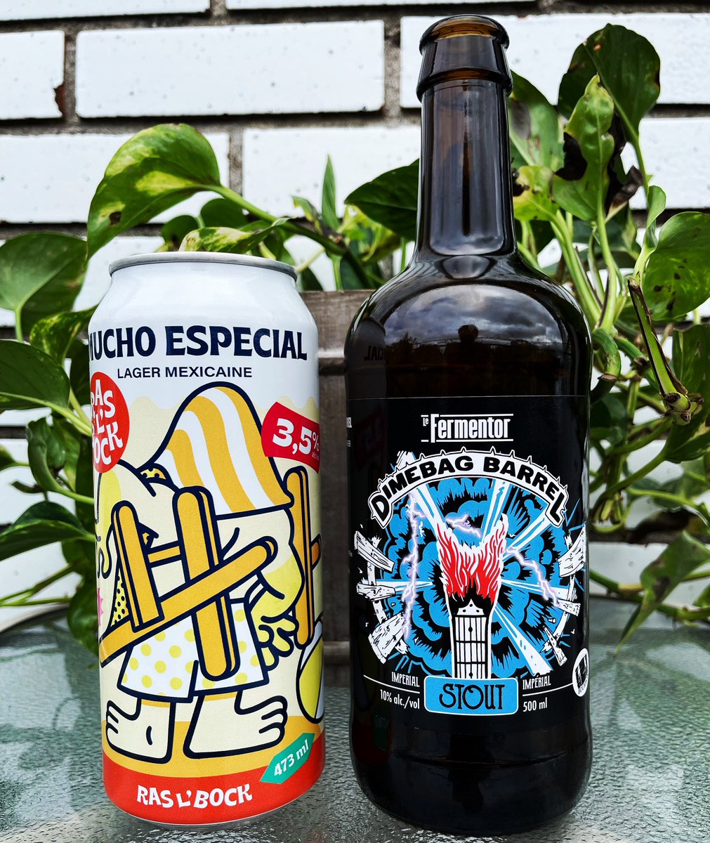 MojoRisenJam's tweet photo. Allô🍻
Voici les 2 bières que nous avons présentées vendredi dernier sur #Twitch
There are the 2 craft beers we reviewed on last friday stream!
#lagermexicaine #lapocatiere #stout #lassomption #microbrasserie #craftbeer https://t.co/uSMk5dvaQR