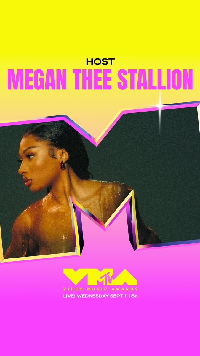 Megan thee Stallion will host this year’s MTV VMA’s.