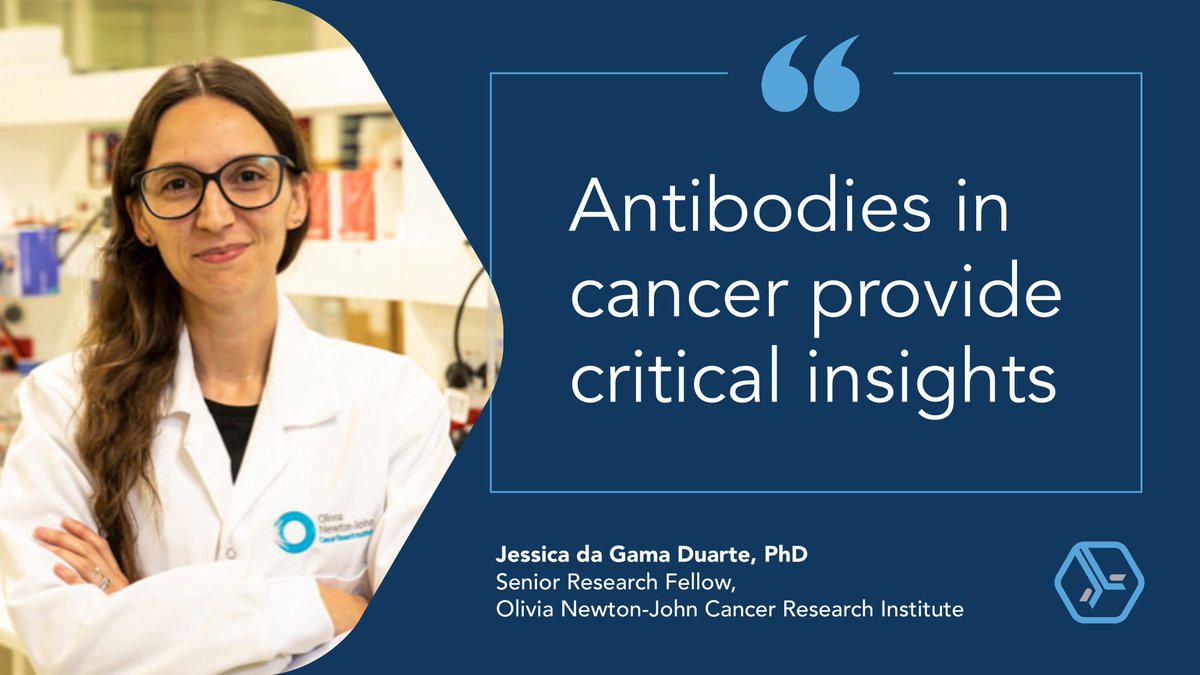 Sengenics (@sengenics) on Twitter photo Dr. Jessica da Gama Duarte at <a href="/ONJCRI/">ONJ Cancer Research Institute</a> uses Sengenics protein microarrays to profile antibodies, gaining key insights into how the immune system recognizes and responds to cancer.
Learn more: scholars.latrobe.edu.au/jdagamaduart
#CancerResearch #Biomarkers Dr. Jessica da Gama Duarte at <a href="/ONJCRI/">ONJ Cancer Research Institute</a> uses Sengenics protein microarrays to profile antibodies, gaining key insights into how the immune system recognizes and responds to cancer.
Learn more: scholars.latrobe.edu.au/jdagamaduart
#CancerResearch #Biomarkers